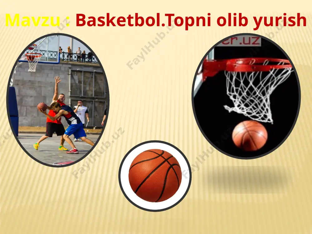 ngi oʻyin bilan tanishtirdi. shu tariqa basketbol butun yevropaga tarqala boshladi. 1894 yilda esa bob geyli xitoyliklarni, dunkan petton esa xindlarni basketbol bilan tanishtirdi. 1927 yilning sentyabrda jeneva jismoniya tarbiya maktabi ochildi va springfild kolleji oʻqituvchisi doktor elmer beri maktab direktorii etib tayinlandi. ushbu maktab bitiruvchilari tufayli basketbol latviya, litva, italiya, frantsiya, chexoslavakiyada ommaviylashib ketdi. koʻpgina mamlakatlarda basketbol assotsiatsiyalari tashkil topdi. 1932 yil 18 iyunda jenevada milliy basketbol assotsiatsiyalarining dastlabki xalqaro konferentsiyasi oʻtkazildi va unda xalqaro basketbol federatsiyasi (fiba) tashkil etildi. 1999 yilga kelib fibaga aʼzo davlatlar soni 180 dan oshib ketdi. 1936 yilgi berlin olimpiadasidan boshlab basketbol olimpiadalar dasturidan oʻrin oldi. o`yin qoidalari dastlab, basketbol o'yinining qoidalari amerikalik jeyms naismith tomonidan ishlab chiqilgan va faqat 13 balldan iborat edi. vaqt o'tib, basketbol o'zgardi va qoidalar o'zgarishni talab qildi. o'yinning birinchi xalqaro qoidalari 1932 yilda fibaning birinchi qurultoyida qabul qilindi, keyin ular bir necha bor tuzatib, o'zgartirildi, oxirgi muhim o'zgarishlar …