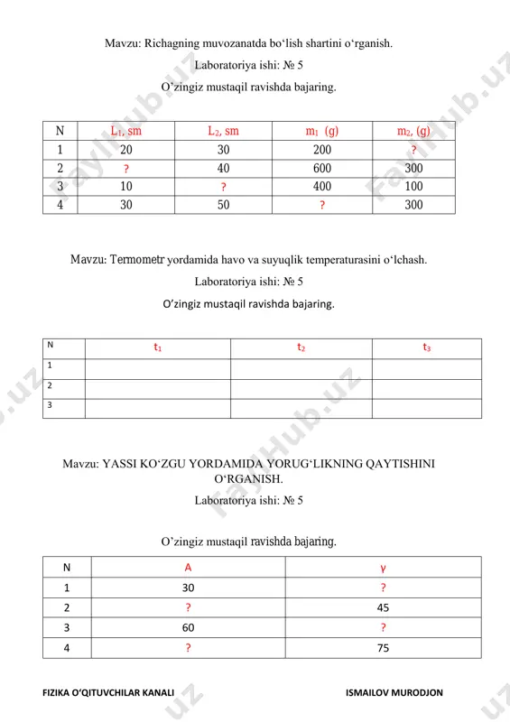 6-sinf fizika labora. natija - Page 2