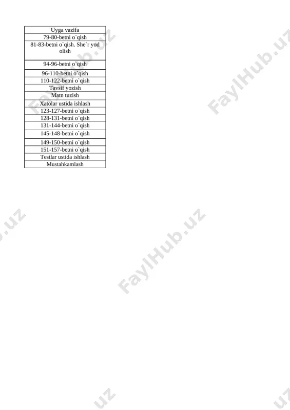 6-sinf adabiyot iv chorak ish reja - Page 2