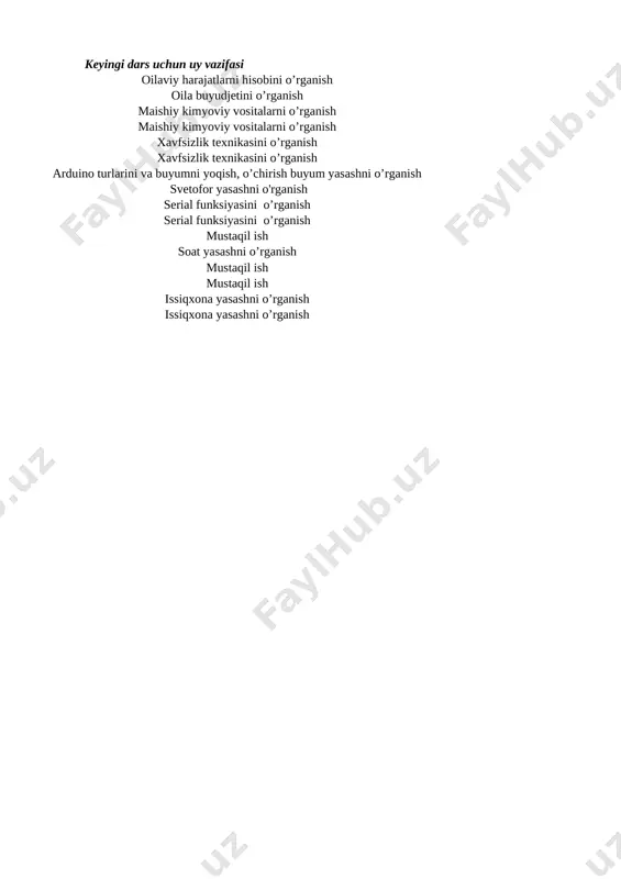d.roziqova 6-sinf 4-chorak uchun ish reja - Page 2