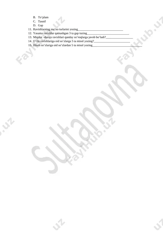 6 ona tili 4- chorak test yangi kumush - Page 2