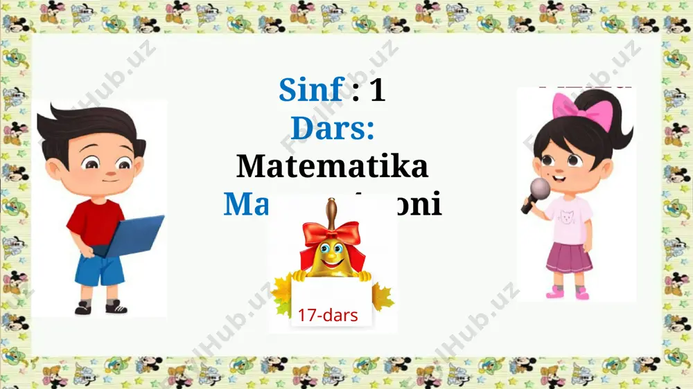1-sinf matematika 17-dars.4-soni va raqami - Page 2