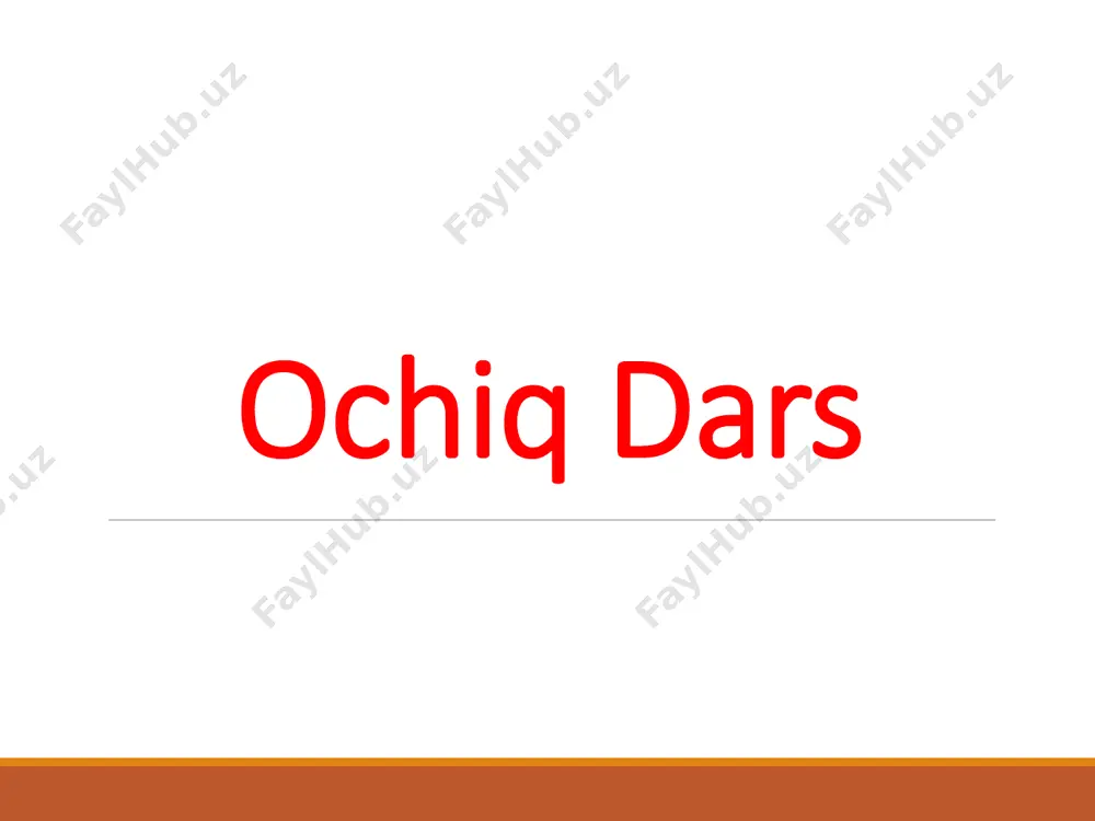 namunali ochiq dars 1 sinf matematika new - Page 2