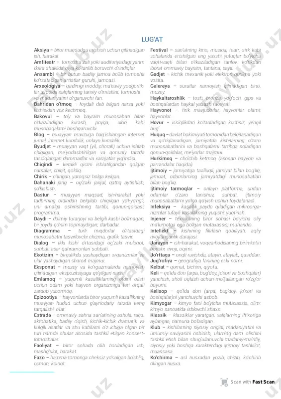 7-sinf ona tili yangi darslik lugʻat - Page 2