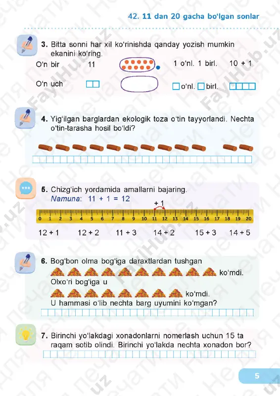 matematika, 1-sinf, 2-bo'lum - Page 2