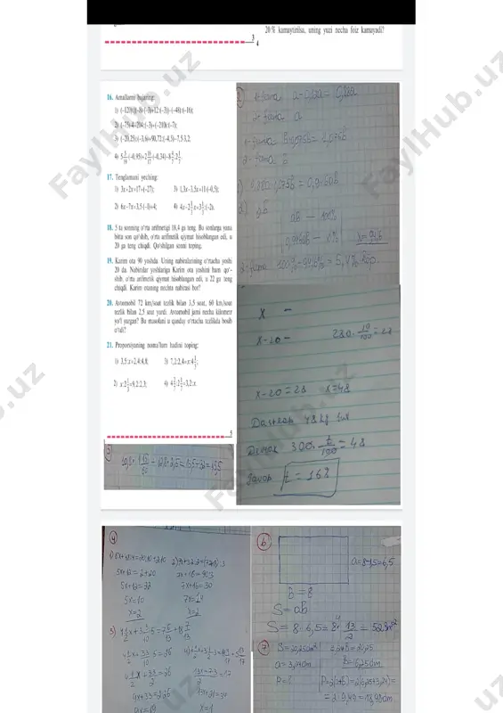 7- sinf algebra kitob yechimi - Page 2