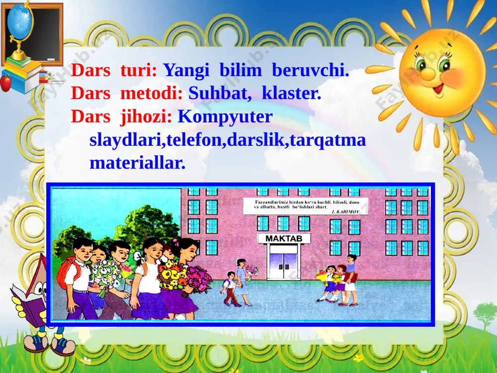1-sinf tarbiya.pptx. - Page 2
