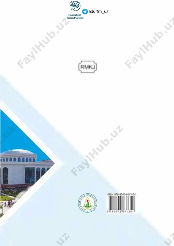 lik tilaydilar salomlashish qoidalari: odobli bola doim tabassum bilan: “assalomu alaykum”, – deb salom beradi. yurib ketayotgan odam o‘tirgan odamga salom beradi. 9 1 2 3 4 5 oila davrasida 3-mavzu: mening orzuyim 4-5-mavzu: bilim olish sirlari alisher navoiy oila davrasida 6-mavzu: maktabim – gulshanim bilimli bo‘lish eng fazilatli ish, chunki u baxt-saodat eshigining kalitidir. shuning uchun bizning maktabimiz ozoda va tartibli. siz-chi, maktabingizni qanday saqlayapsiz? biz maktabda quyidagi tartib-qoidalarga amal qilamiz: 1 2 6 3 4 5 7-8-mavzu: mening sevimli ertak qahramonlarim * * * bilimsiz hech narsaga erishib bo‘lmaydi. aqlni charxlash uchun savol va topshiriqlar: 9-10-mavzu: har narsaning o‘z o‘lchovi bor to‘g‘ri taqsimlanmagan vaqt uvol bo‘ladi. chunki vaqtni orqaga qaytarib bo‘lmaydi. baraka tejamkorlikdadir. bolalar, orol dengizining avvalgi va hozirgi holatiga e’tibor bering! qumlikda yotgan kemaga qarang! suvni tejamaslik qanday oqibatlarga sabab bo‘lishi mumkinligini ko‘rdi- ngizmi? har qanday isrofgar – odamlarning dushmani. har bir tejamkor – o‘z vatanini sevuvchi. …