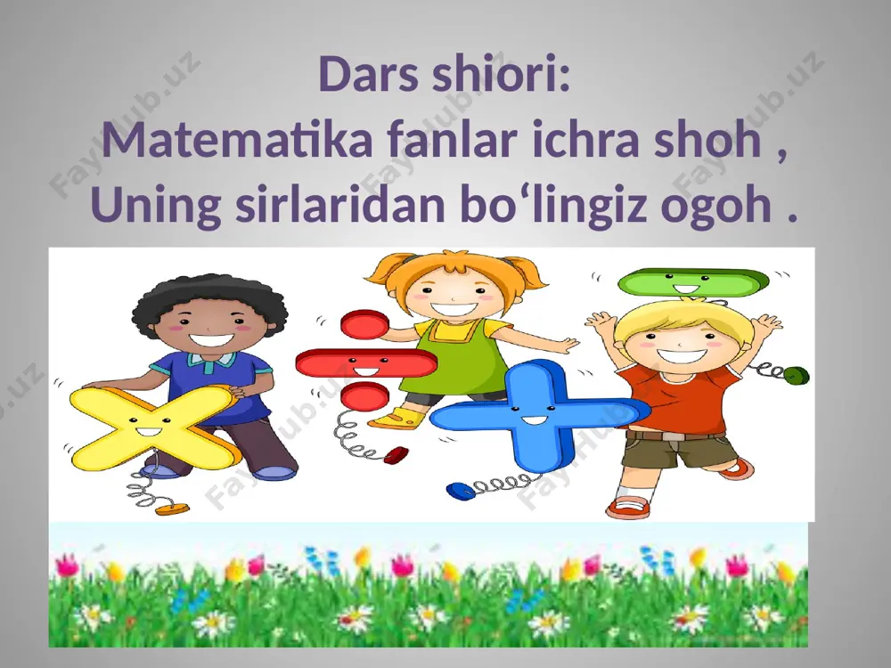 1-sinf matematika sonlarni o'nlikdan o'tib ayirish - Page 2