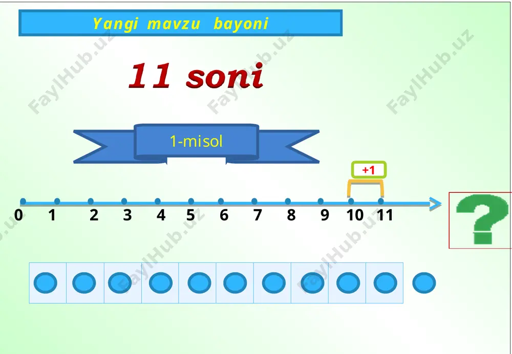 1-sinf matematika 11 soni. husenova d. - Page 2