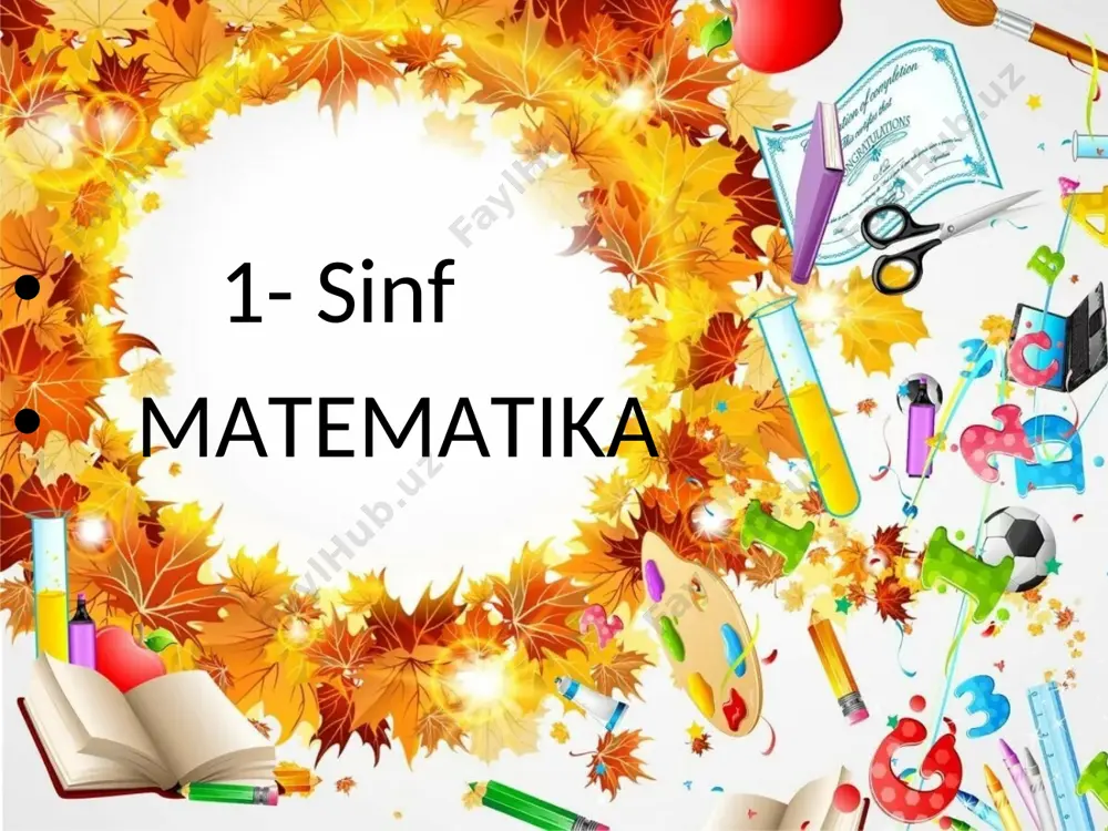 1-sinf matematika jamolova gulnoz olimovna - Page 2