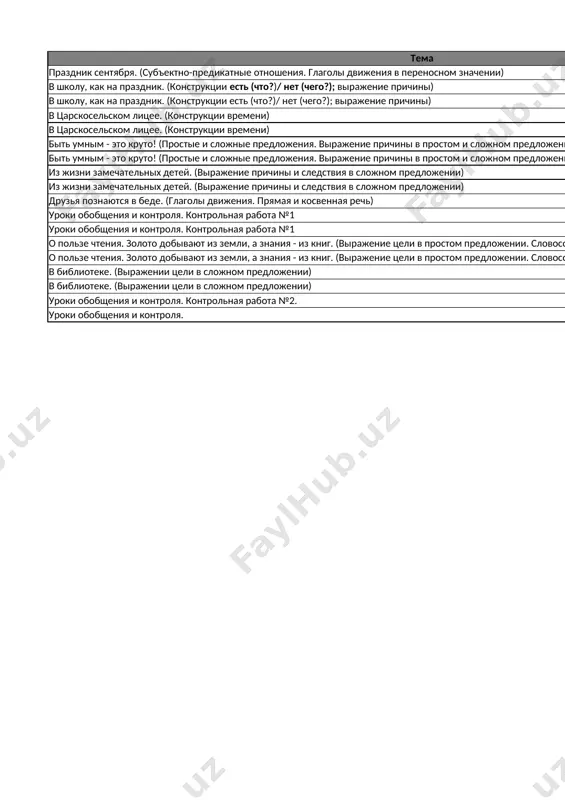 8-sinf rus tili 1-chorak @e_baza_ishreja - Page 2