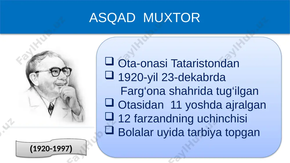 bosib qoladi hozir! - o‘chirish kerak, falokat yuz bermasin, qayoqdasan? chirs-chirs chaqmoq chaqilar, temir shift dahshatli lopillar edi. bektemir uning tagiga kirib, qaytib chiqdi… …uni temir balkalar bosib qoldi. ulgurmadi. transformatorni o‘chirdi-yu, o‘zi chiqib olishga ulgurmadi… qo‘rqoqlikning to‘lovi akbarali g‘oziyev (1931-1960) konchi do‘stlarini halokatdan qutqarish yo‘lida qahramonlarcha halok bo‘ldi. parchadan qanday xulosalar qilganingizni yozing. 2. akbarali, sizningcha ham, qo‘rqoqmi? nima deb o‘ylaysiz? fikr bildiring. nega adib “eng dahshatli yirtqich – bu quyon” deydi? agarda siz akbaralini uchratganingizda unga qanday maslahat bergan bo‘lardingiz? mustaqil bajarish uchun topshiriqlar: image1.png image2.png image3.png image4.png image5.jpeg image6.png image7.png image8.png image9.jpeg image10.png image11.png image12.png image13.png image14.png image15.png image16.png image17.jpeg image18.jpeg image19.jpeg