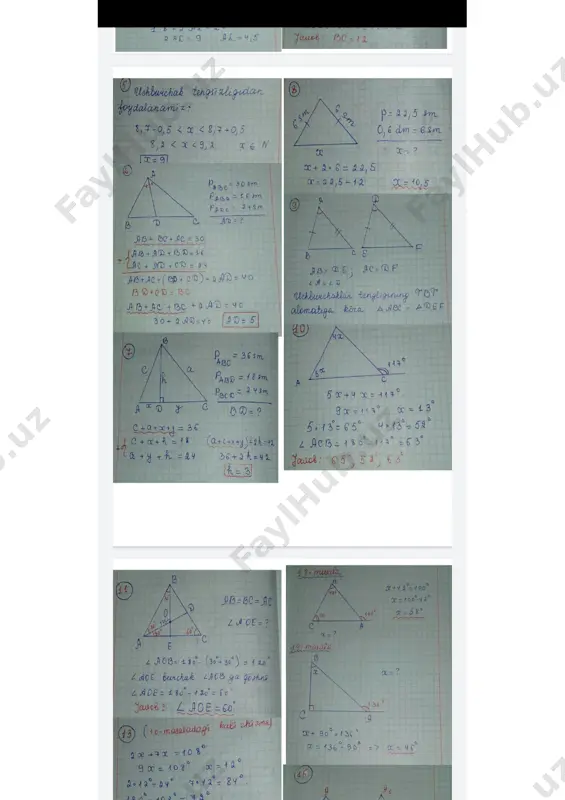 8- sinf geometriya kitob yechimi - Page 2