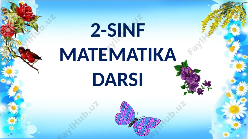 2-sinf matematika 105-mavzu ... - Page 2