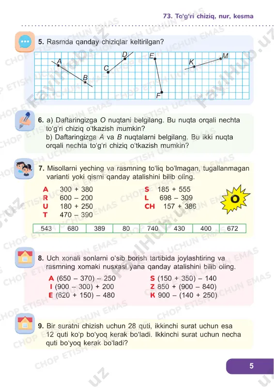 matematika 2 sinf daftar 73-77 - Page 2