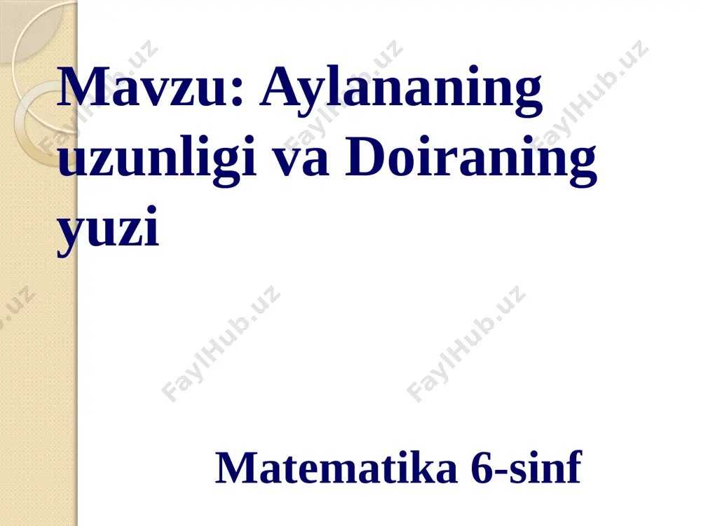6-sinf aylana va doira - Page 2