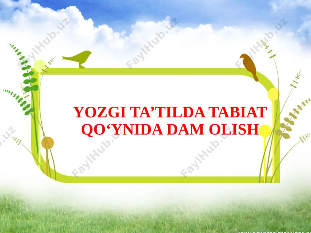 1- sinf atrofimizdagi olam - Page 2