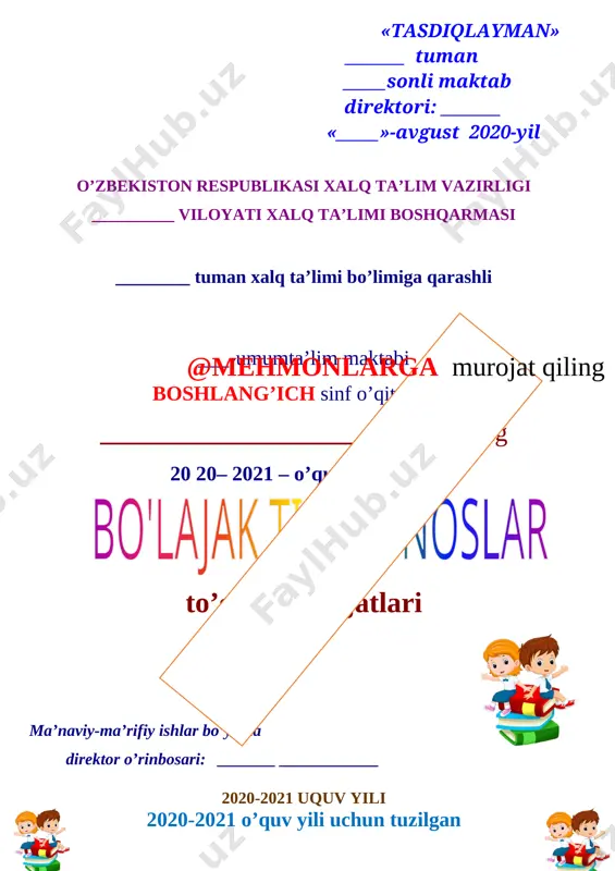 1 21 i va u unlilarining talaffuzi va imlosi 1 22 e va o‘ unlilarining talaffuzi va imlosi 1 23 matn va lug‘at ustida ishlash 1 24 yonma-yon kelgan unlilar talaffuzi va imlosi 1 25 g –k undoshlarining talaffuzi va imlosi 1 26 q –g‘ undoshlarining talaffuzi va imlosi 1 27 matn va lug‘at ustida ishlash 1 28 d va t undoshlarining talaffuzi va imlosi 1 29 matn va lug‘at ustida ishlash 1 30 jj undoshining talaffuzi va imlosi 1 31 ff va v v undoshlarining talaffuzi va imlosi 1 32 x,x va h,h undoshlarining talaffuzi va imlosi 1 33 z va s undoshlarining talaffuzi va imlosi 1 34 sh, ch, harflar birikmalari va uning vazifalari 1 35 ng harflar birikmalari va uning vazifalari 1 36 qo‘sh undoshlar talaffuzi va imlosi 1 37 qator undoshlar talaffuzi va imlosi 1 38 asos va qo‘shimchalar imlosi 1 39 qo‘shib yozish 1 40 …