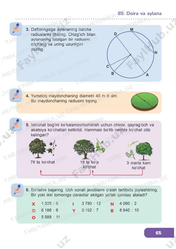 matematika 3 sinf darslik 89-93 - Page 2