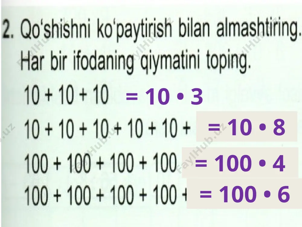 3-sinf matematika 6-dars - Page 2