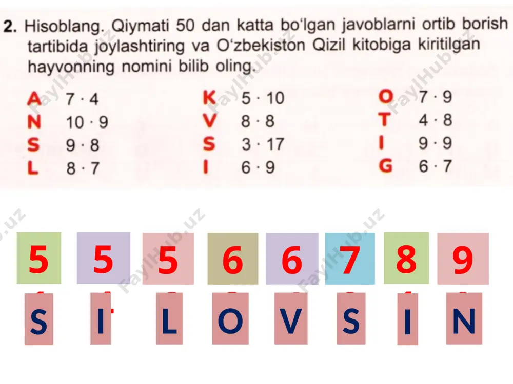 3-sinf matematika 5-dars - Page 2