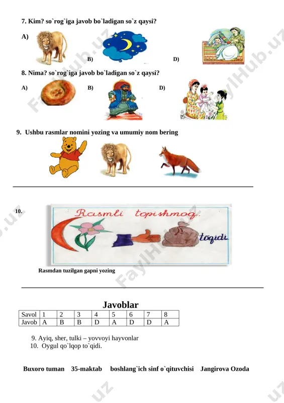 pisa test 1-sinf - Page 2