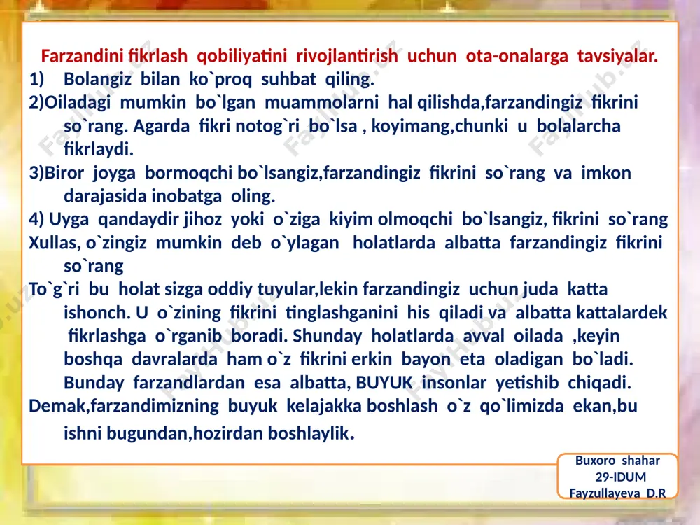 va d.r buxoro shahar 29-idum fayzullayeva d.r buxoro shahar 29-idum fayzullayeva d.r barcha topshiriqlarni bajarishga harakat qiling. yoshlikdagi tinimsiz mehnat,albatta bir kun o`z samarasini beradi.. siz buyuk ishlarga qodirsiz. buxoro shahar 29-idum fayzullayeva d.r image1.jpeg image2.jpeg image3.jpeg image4.png image5.png image6.png image7.png image8.png image9.png image10.png image11.png image12.png image13.png image14.png image15.png image16.png image17.png image18.png image19.png image20.png image21.jpeg
