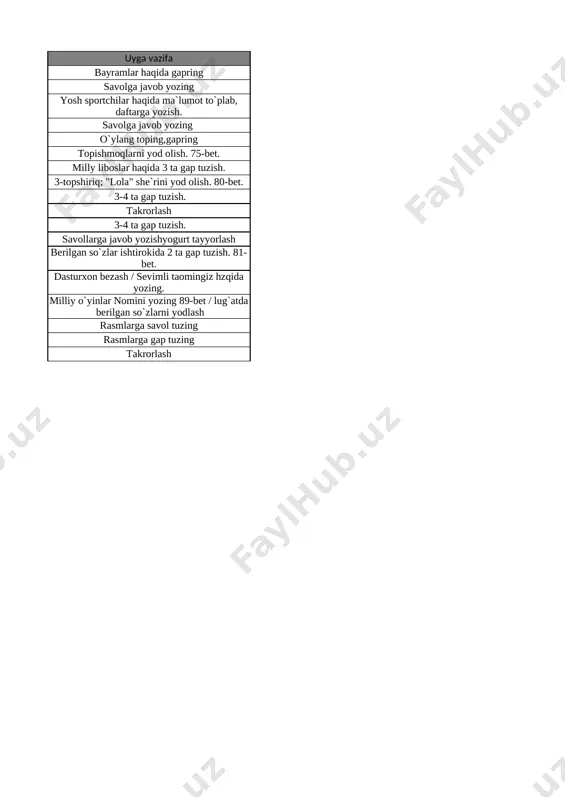 3-sinf o'zbek tili 3-chorak @e_baza_ishreja - Page 2