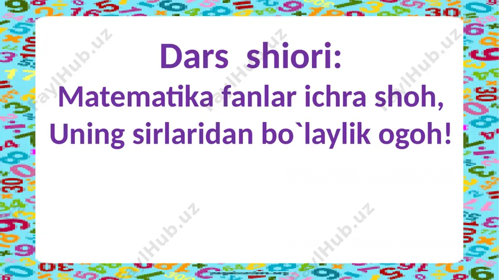 3-sinf.3 xonali sonni bir xonali songa ko`paytirish.7-mavzu - Page 2