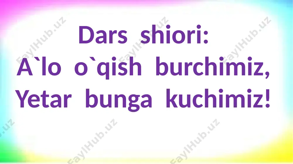 3-sinf.ona tili va o`q s.nazorat ishi 2 - Page 2