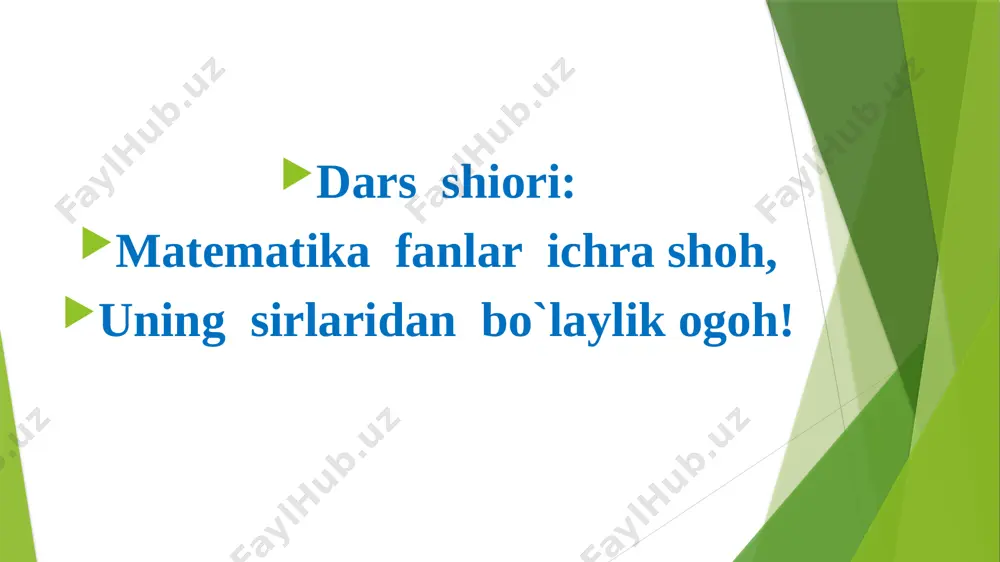 3-v ochiq dars matematika - Page 2