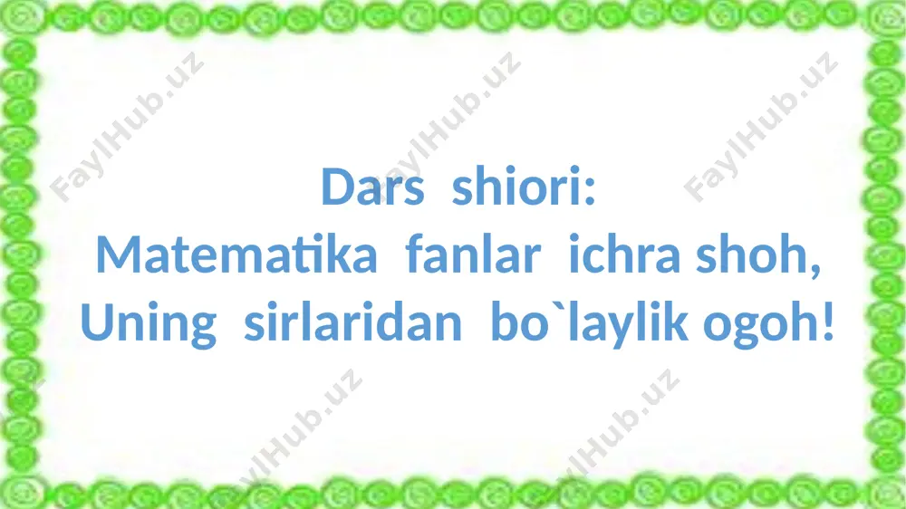 3-sinf.uch xonali sonlarning xona birliklasri yig`indisi. - Page 2