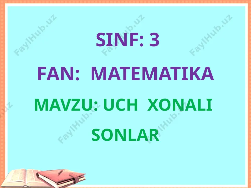 matematika uch xonali sonlar - Page 2