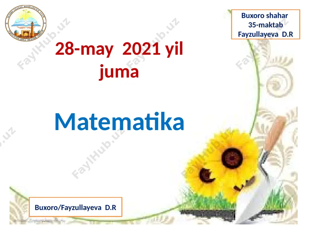+ 342 x 13= 648 :8 x 15+338 -409= 4213 : 13 x 29-554= buxoro shahar 35-maktab fayzullayeva d.r bilimdon bolajonlar! berilgan barcha topshiriqlarni daftaringizga tartib bilan bajaring va ota-onangizga ko`rsating buxoro shahar 35-maktab fayzullayeva d.r image1.jpeg image2.jpeg image3.jpeg image4.jpeg image5.jpeg image6.jpeg image7.jpeg image8.jpeg image9.jpeg image10.jpeg image11.jpeg image12.jpeg image13.jpeg image14.jpeg image15.jpeg image16.jpeg