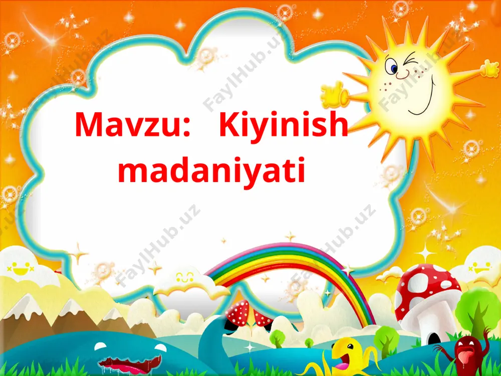 .insonning uzoq umr ko’rishi nimaga bog’liq? a)boy-badavlat yasashiga b)kun tartibiga rioya qilishiga s) tozalikka rioya qilishiga d)mehnat qilishiga 5.tejamkorlik nima? a)hamma narsadan oz-ozdan ishlatish b)narasalarni o’zgalarga bermaslik s)keksalarga aytgan gapni qilish d)ne’matlarni qadrlash,me’yorida ishlatish 6.ne’matlarni qadrlamaslik va me’yoridan ortiqcha ishlatish nimaga kiradi? a)isrofgarchilik b)tejamkorlik s)saranjomlik d)loqaydlik 7.qaysi javobda tejamkorlik haqidagi maqol berilgan a)vatanni sevmoq iymondandir b)yotib yeyishga tag’ ham chidamaydi s)mehnatdan kelsa boylik,turmush bo’lur chiroyli d)odobli bola elga manzur 8.dunyodagi eng aziz ne’mat nima? a)palov b)non s)ona d)kitob 9.insonning yashashi uchun zarur bo’lgan narsalar ko’rsatilgan javobni belgilang a)boylik,zebu-ziynat b)non,kiyim-kechak s)non,suv,havo d)binolar,yer 10.qanday fazilatlar insonni ulug’laydi? a)manmanlik,xudbinlik b)dangasalik,ishoqmaslik s)maqtanchoqlik,baxillik d)mehnat va hunar,orastalik va ozodalik 11.vatan sog’inchi bilan yashagan bobolarimiz kim bo’lgan? a)alisher navoiy b)abu rayhon beruniy s)zahiriddin muhammad bobur d)amir temur 12.vatanni nimaga o’xshatadilar? a)onaga b)otaga s)quyoshga d) do’stga 13. vatan nimadan boshlanadi? a)ostonadan b)qishloqdan c) shahardan d) maktabdan 14. bilim olish haqidagi konstitutsiyaviy huquqingiz qaysi moddada ko’rsatilgan . a)50-modda b)41- …