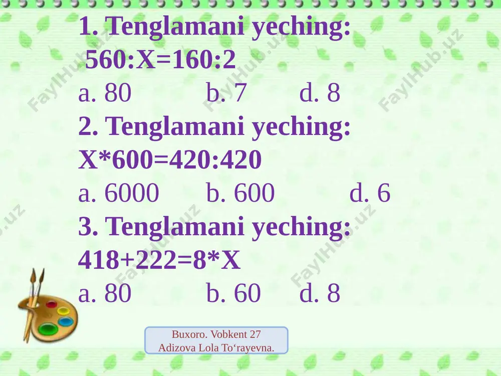 2-chorak test - Page 2