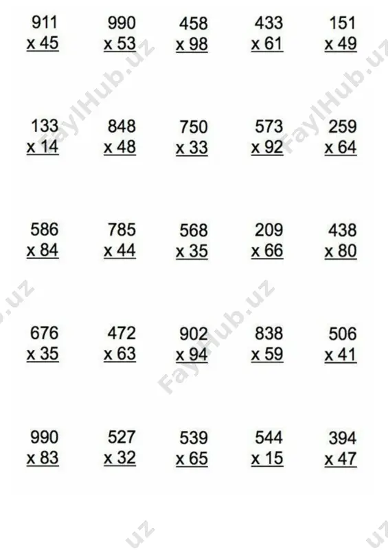matem 27 noyabr boshlang'ich sinf topshiriqlari kanali - Page 2