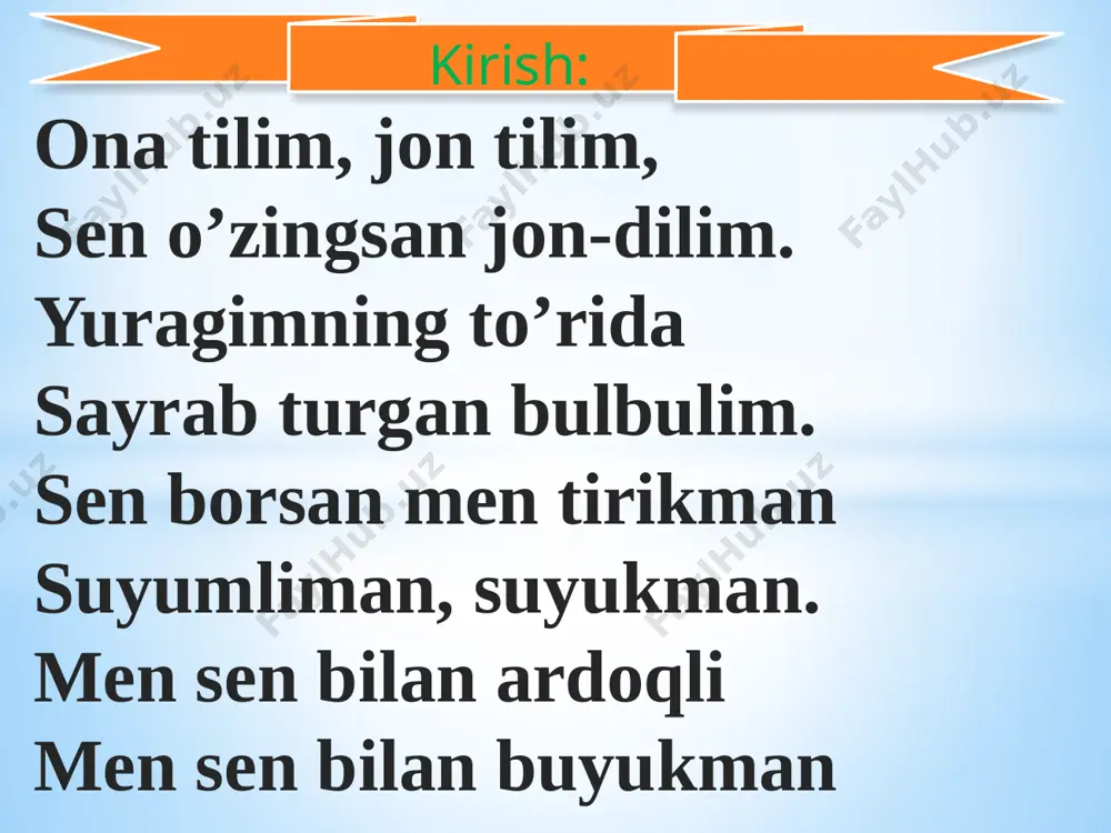 lgisi ishtirok etgan 5 ta so‘z topib yozing. e’tiboringiz uchun rahmat