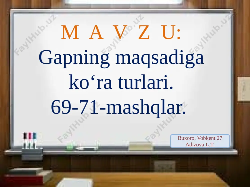 14-oktabr. gapning maqsadiga ko 'ra turlari. 69-71 - Page 2