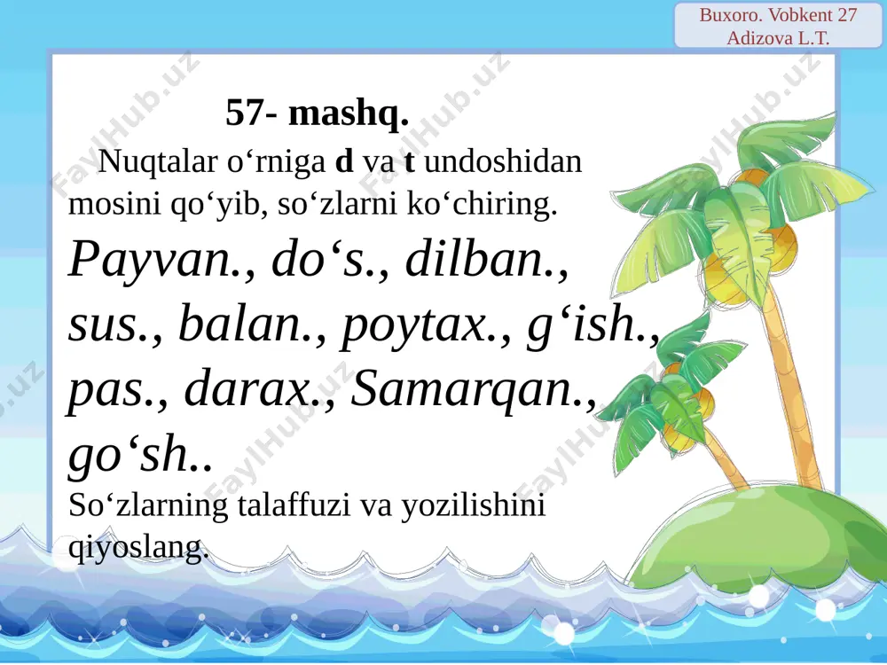 57-59-mashqlar. 3-sinf - Page 2