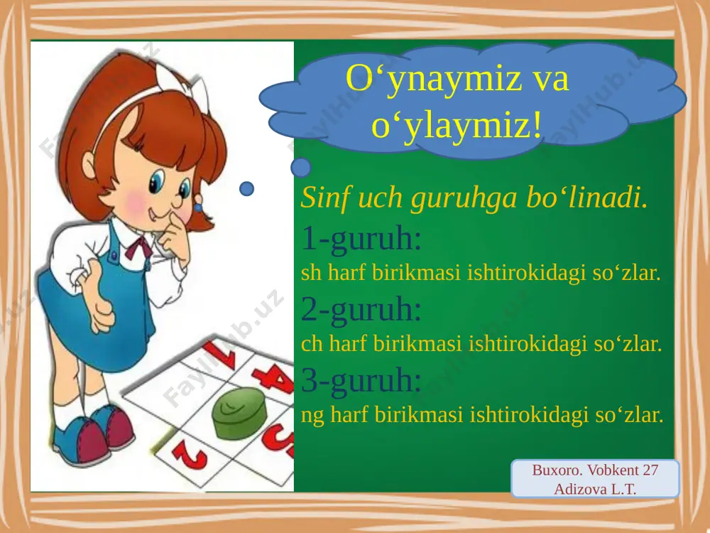 jarangli va jarangsiz undoshlar 50-53-mashqlar - Page 2