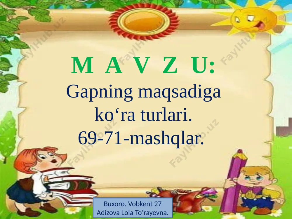 18-oktabr. 72-74-mashqlar. - Page 2