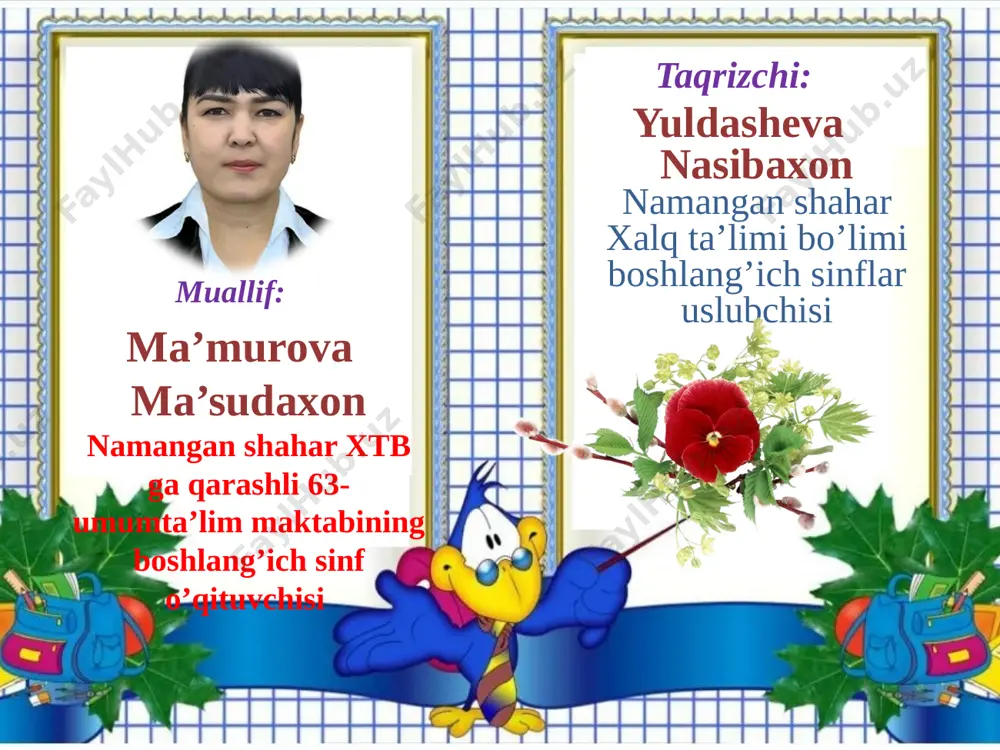 3-sinf. burchak simmetriyasi - Page 2