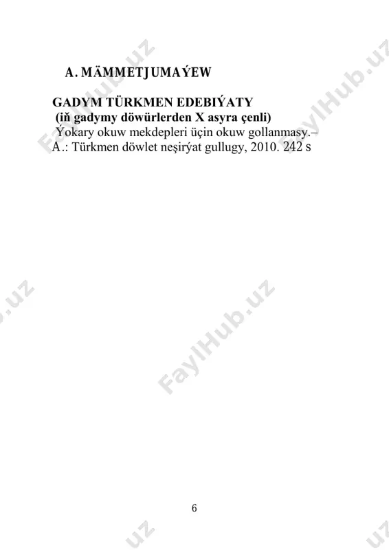 dir. bu döwletleriň köpüsi örän gadym döwürlerde döredilipdir. türkmenleriň ilkinji döwleti oguz türkmenleriniň döreden döwletidir. bu döwlet köpetdagyň etegindäki täk galadan, nusaýdan, änewden hem altyndepeden uzalyp, tutuş merwi, köneürgenji, seýhun bilen jeýhun arasyny öz içine alyp, bir tarapy hazardan balha, beýleki bir tarapy atail (wolga) derýasyna çenli aralygy tutupdyr. oguz ýurdundaky türkmenleriň dili gadymy türkmen dili bolup, olar göktaňry dinine ynanypdyrlar. oguz türkmenleriniň iň gadymy döwletleriniň biri-de, beýik hun döwletidir. beýik hun döwleti mundan iki müň bäş ýüz ýyl ozal döräpdir. beýik hun döwletiniň iň güýçli hökümdarlarynyň biri hökmünde duman beýginiň, mete hanyň atlary taryhda meşhurdyr. duman beýgi beýik hun döwletiniň bir serhedini çyn-maçyna çenli giňeldipdir. gök türkmenleriň döwleti, garahanly türkmenleriň döwleti, beýik oguz türkmen döwleti, gaznaly türkmen döwleti, beýik seljuk türkmen döwleti, köneürgenç türkmenleriniň döwleti türkmen halkynyň geçmişde guran beýik döwletleriniň iň meşhurlaryndandyr. bu döwletlerde ýaşan ata-babalarymyz oguzlar, dahlar, saklar, skifler, massagetler diýlip atlandyrylypdyr. orta asyrlarda häzirki türkmenistanyň çäklerinden …