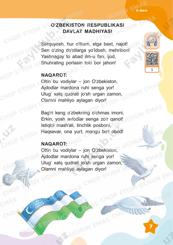 ton – gulshanim! bahra olib bag‘ringdan, ulg‘ayaman mehringdan. vatanjonim – vatanim, o‘zbekiston – gulshanim! p.mo‘min so‘zi, d.omonullayeva musiqasi vatanjonim – vatanim! 2 chop etish uchun emas chop etish uchun emas chop etish uchun emas chop etish uchun emas chop etish uchun emas chop etish uchun emas chop etish uchun emas chop etish uchun emas chop etish uchun emas chop etish uchun emas chop etish uchun emas chop etish uchun emas chop etish uchun emas chop etish uchun emas chop etish uchun emas chop etish uchun emas chop etish uchun emas chop etish uchun emas chop etish uchun emas chop etish uchun emas chop etish uchun emas chop etish uchun emas chop etish uchun emas chop etish uchun emas chop etish uchun emas 9 chop etish uchun emas chop etish uchun emas chop etish uchun emas chop etish uchun emas chop etish uchun emas chop etish uchun emas chop etish uchun …
