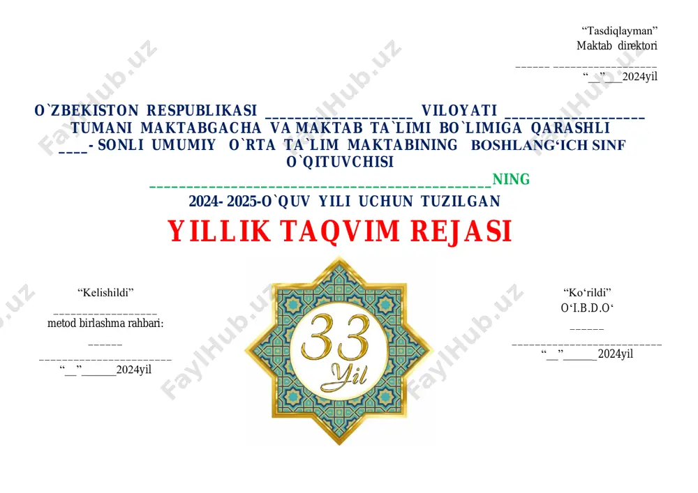 ish; yozma nutqda yuksak savodxonlik, adabiy til me’yorlariga rioya etish, uslubiy rang-baranglikdan foydalana olish ko‘nikma va malakalarini rivojlantirish hamda dastlab tanish, keyin notanish matn ifodali o‘qitilib, o‘quvchidagi ko‘nikma, malaka aniqlanadi. shuningdek, miqdoriy ko‘rsatkich – o‘qish tezligi, ongli va ravon o‘qish, bir daqiqada nechta so‘z o‘qiy olishi ham belgilanadi. bolaning matn mazmunini to‘liq o‘qib olishi, qayta hikoyalashi, shuningdek, o‘zgalar nutqini eshitib, tushunib olishi maqsad qilinadi. mazkur dasturdan o‘rin olgan vatan mavzusidagi asarlar o‘quvchilarni mamlakatimizning ijtimoiy-siyosiy, madaniy-ma’rifiy hayoti va xalqimizning bunyodkorlik yo‘lidagi olib borayotgan ishlari bilan tanishtirishga yordam beradi. bu sinflarda o‘qish darslarining kattagina qismi asarni o‘qish va matn ustida ishlashga qaratiladi. darsda o‘quvchilarning faolligini oshiradigan, tasavvurlarini boyitadigan usullardan foydalanish, asarlarni janr mazmunidan kelib chiqib, rollarga bo‘lib o‘qish, qahramonlar nomidan qayta hikoya qilish, qahramonning taqdiri haqidagi hikoyani davom ettirish, qiziqarli mavzularda og‘zaki hikoya tuzdirish kabi ijobiy topshiriqlardan foydalanish kabi ishlar amalga oshiriladi. sinfdan tashqari o‘qish o‘qish darslari bilan bog‘lab olib boriladi. sinfdan …