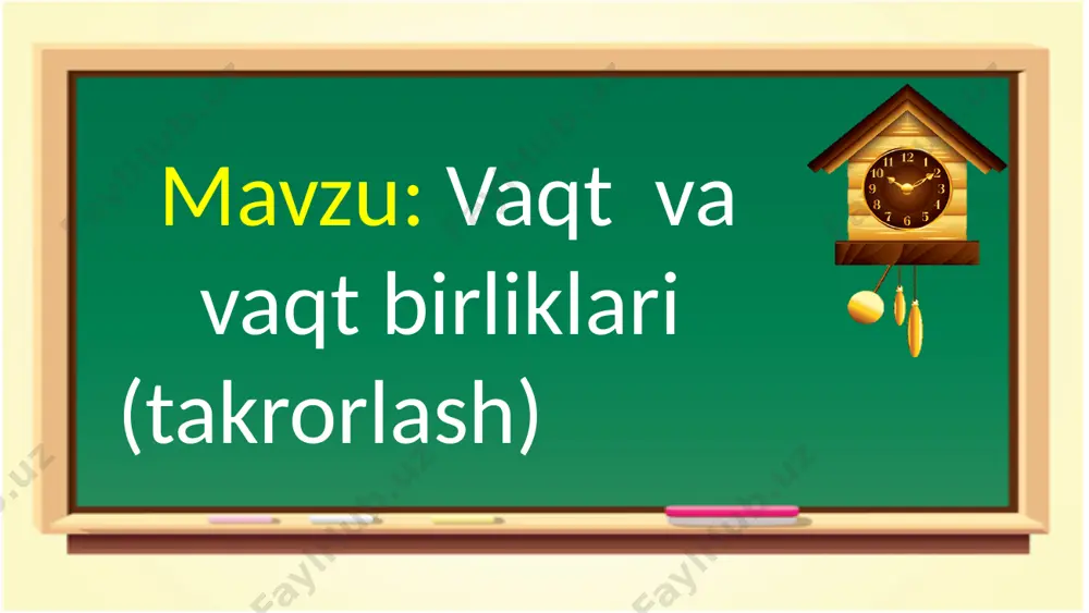 vaqt va vaqt birliklari . @ikkinchisinf_yangi - Page 2