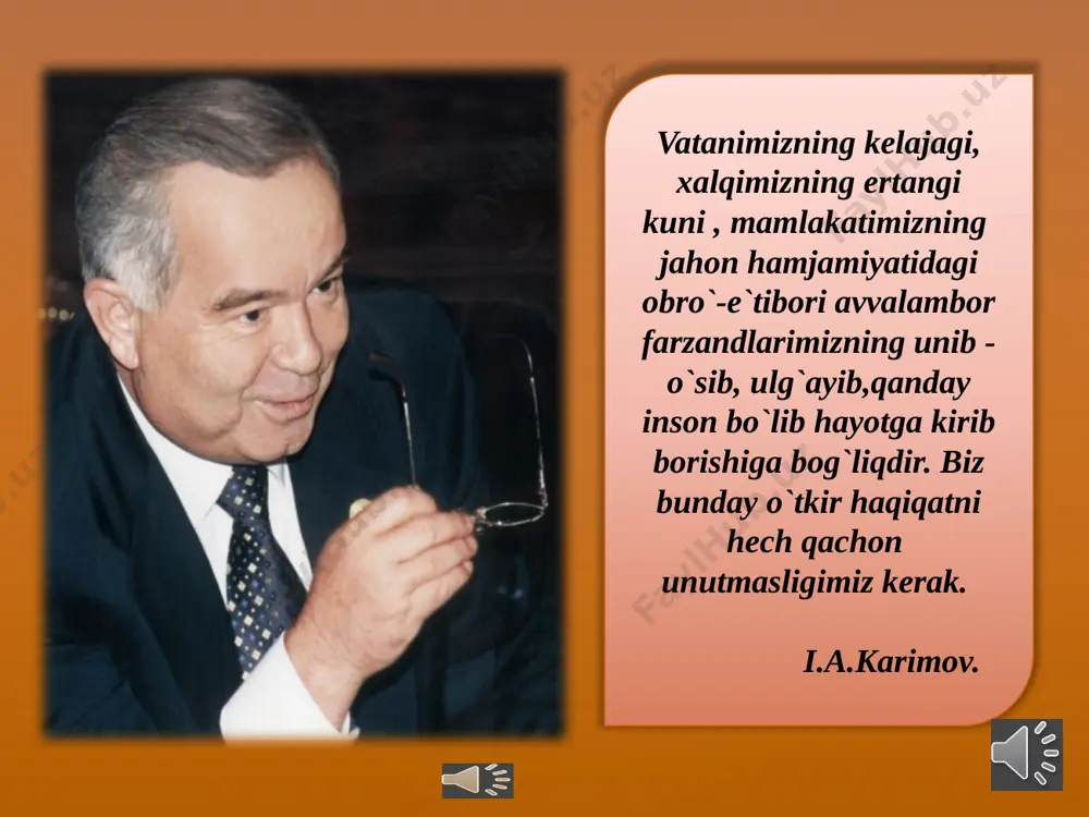 nechta televizor keltirilgan? mustahkamlash. sotildi – 58 ta televizor qoldi- 24 ta televizor bor edi - ? dam olish daqiqasi: matematik maqollar bahsi 9 81:9 = 9*3 = 27:3 = 9*6= 36:4= 6*6= 54:9= charxpalak texnologiyasi asosida 9*9 = 1 2 3 4 5 6 7 8 rectangle shaklda 3ta kesmani shunday o`tkazingki , natijada kvadrat va 4ta uchburchak hosil bo`lsin: quadrangle triangle rectangle shaklda 3ta kesmani shunday o`tkazingki , natijada bitta to`g`ri to`rtburchak va 3 ta uchburchak hosil bo`lsin: triangle rectangle shaklda 3ta kesmani shunday o`tkazingki , natijada bitta to`g`ri to`rtburchak va 3 ta uchburchak hosil bo`lsin: ko`paytuvchi 10 10 10 10 10 10 10 10 ko`paytuvchi 2 3 4 5 6 7 8 9 ko`paytma 20 60 70 80 90 50 40 30 4. jadvalni to`ldiring. uyga vazifa; 5 – masala. 6 – misol. e’tiboringiz uchun rahmat! image2.jpeg image3.png image4.png image5.jpeg image6.jpeg image7.jpeg image8.jpeg image9.jpeg image10.png image11.png image12.png …