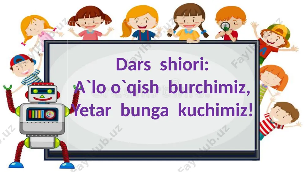 2-sinf.robor ixtiro qilaman.2-dars. - Page 2